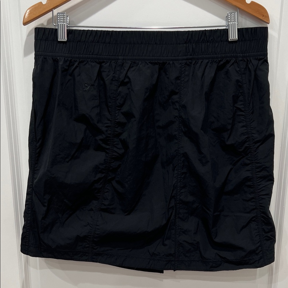 lululemon athletica Black Mini Skirt